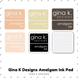 Gina K Designs Amalgam Ink Cube - Jet Black