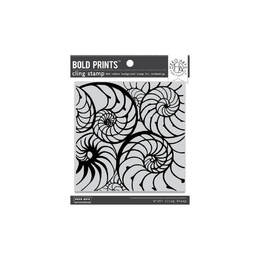 Hero Arts Cling Stamps 6"X6" - Nautilus Pattern Bold Prints HA-CG850