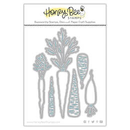 Honey Bee Dies - Lovely Layers: Carrots HBDS-LLCAR