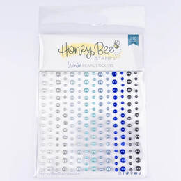 Honey Bee Pearl Stickers - Winter Pearls (210 Count) HBGS-PRL14