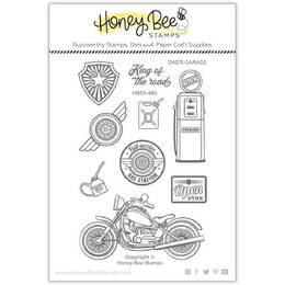 Honey Bee Clear Stamps 4x6 - Dad's Garage HBST-495