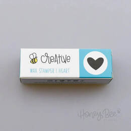 Honey Bee Creative Wax Stamper - Heart HBTL-WSHRT