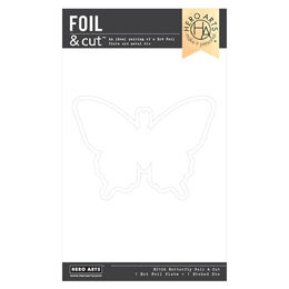 Hero Arts Hot Foil Plate & Die Set - Spring Whimsy Collection - Butterfly HC106