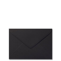 HOP Budget Black C6 Envelopes 20/pk 114mm x 162mm 80 gsm