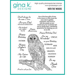 Gina K Designs Clear Stamps - Into the Woods