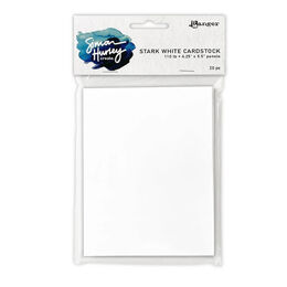 Simon Hurley create. - Stark White Cardstock Panels (20pk) HUA88066