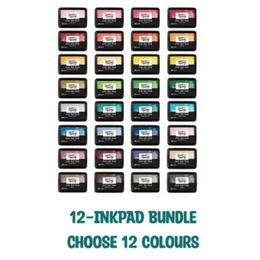 Simon Hurley create Dye Ink Pad - 12 Colours Bundle