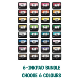 Simon Hurley create Dye Ink Pad - 6 Colours Bundle