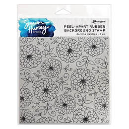 Simon Hurley create Background Stamp - Darling Dahlias HUR80626