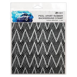 Simon Hurley create Background Stamp - Funky Chevron HUR82514