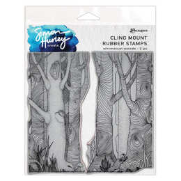 Simon Hurley create. Cling Stamp - Whimsical Woods HUR87960