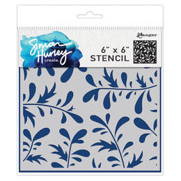 Simon Hurley create. Stencil 6x6 - Grand Greenery HUS78470