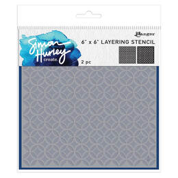 Simon Hurley create Layering Stencil - Geo Circles HUS83382