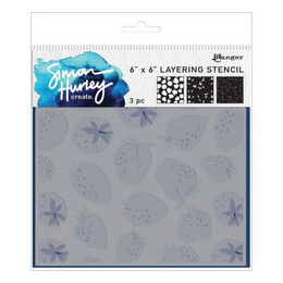 Simon Hurley create Stencil - Very Berry HUS88820