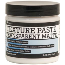 Ranger Texture Paste 4oz - Transparent, Matte INK44727