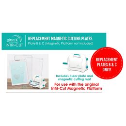 Gina K Designs Intri-Cut Replacement Magnetic Cutting Plates