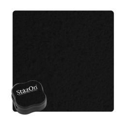 Tsukineko Staz On Midi Ink Pads - Jet Black J7049-31