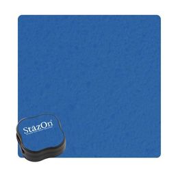 Tsukineko Staz On Midi Ink Pads - Blue Hawaii J7049-65