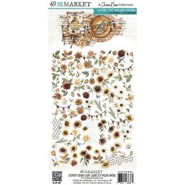 49 And Market Laser Cut Outs - Wildflowers, Country Heart Cafe