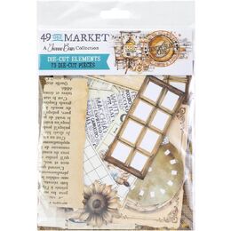 49 And Market Die-Cuts Elements - Country Heart Cafe