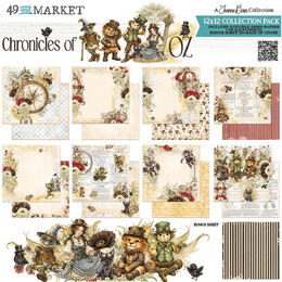 49 And Market Paper Pad 12"X12" - Chronicles of Oz