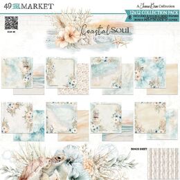 49 And Market Paper Pad 12"X12" - Coastal Soul