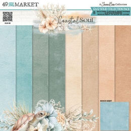 49 And Market Solids Paper Pad 12"X12" - Coastal Soul