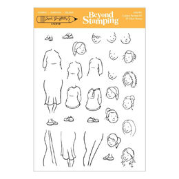 Spellbinders Clear Stamps - Custom Portrait #1 (by Josh Griffiths Studio) JGS0001