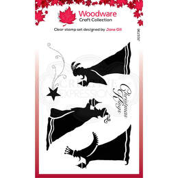 Woodware Clear Stamp Singles - Bringing Gifts (4in x 6in)