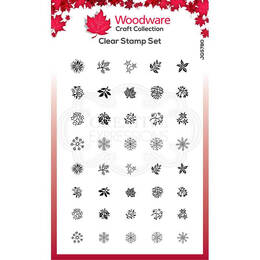 Woodware Clear Stamp Singles - Bubble Tops (4in x 6in)