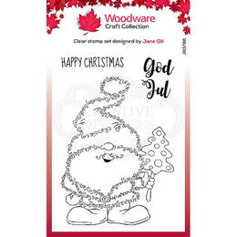 Woodware Clear Stamps - Festive Fuzzies - Mr Tomte (4in x 6in)