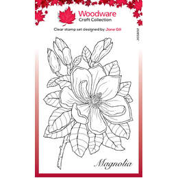 Woodware Clear Stamps - Magnolia (4in x 6in)