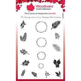 Woodware Clear Stamps Singles - Bubble Ornaments (4in x 6in)
