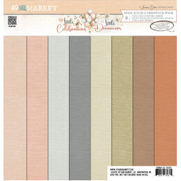 49 And Market Collection Pack Solids 12"X12" - Little Dreamer/Celebrations Solids