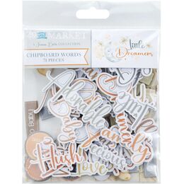 49 And Market Chipboard Set - Little Dreamer