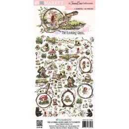 49 And Market Laser Cut Outs - Elements, The Looking Glass