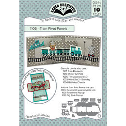 Karen Burniston Dies - Train Pivot Panels KBR1106