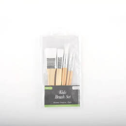 Kaisercraft Mixed Media Kids Brushes (5pk) KC603