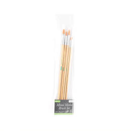 Kaisercraft Mixed Media - Long Handled Brushes (5pk) KC604