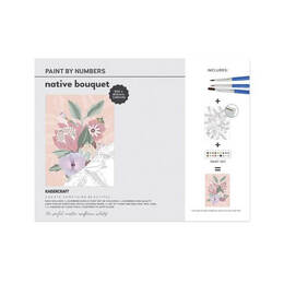 Kaisercraft Paint By Numbers 30x40cm - Native Bouquet CA248