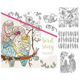 Kaisercraft Colouring Book - Bird Song CL517