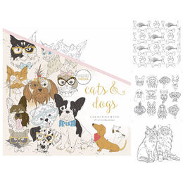 Kaisercraft Colouring Book - Cats & Dogs CL539