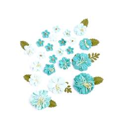 Kaisercraft Handmade Flowers - Turquoise F676