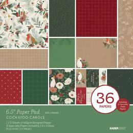 Kaisercraft 6.5 Paper Pad - Cockatoo Carols PP1113