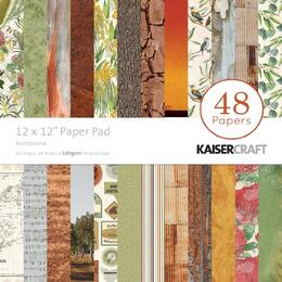 Kaisercraft 12 x 12 Paper Pad - Australiana PP236