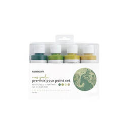 Kaisercraft Pre-mix Pour Paint Kit - Moss Garden PPS709