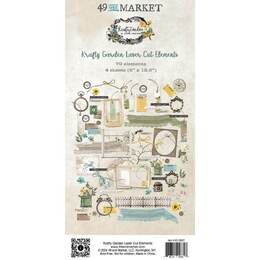 49 And Market Laser Cut Outs - Elements, Krafty Garden