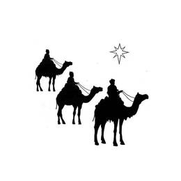 Lavinia Stamps - Three Kings and a Star LAV090