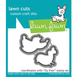 Lawn Fawn - Lawn Cuts Dies - Fly Free LF1052 (retired)