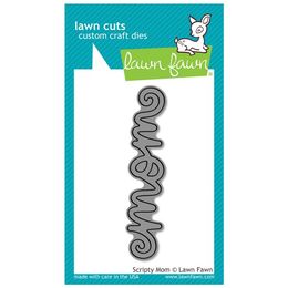 Lawn Fawn - Lawn Cuts Dies - Scripty Mom LF1145